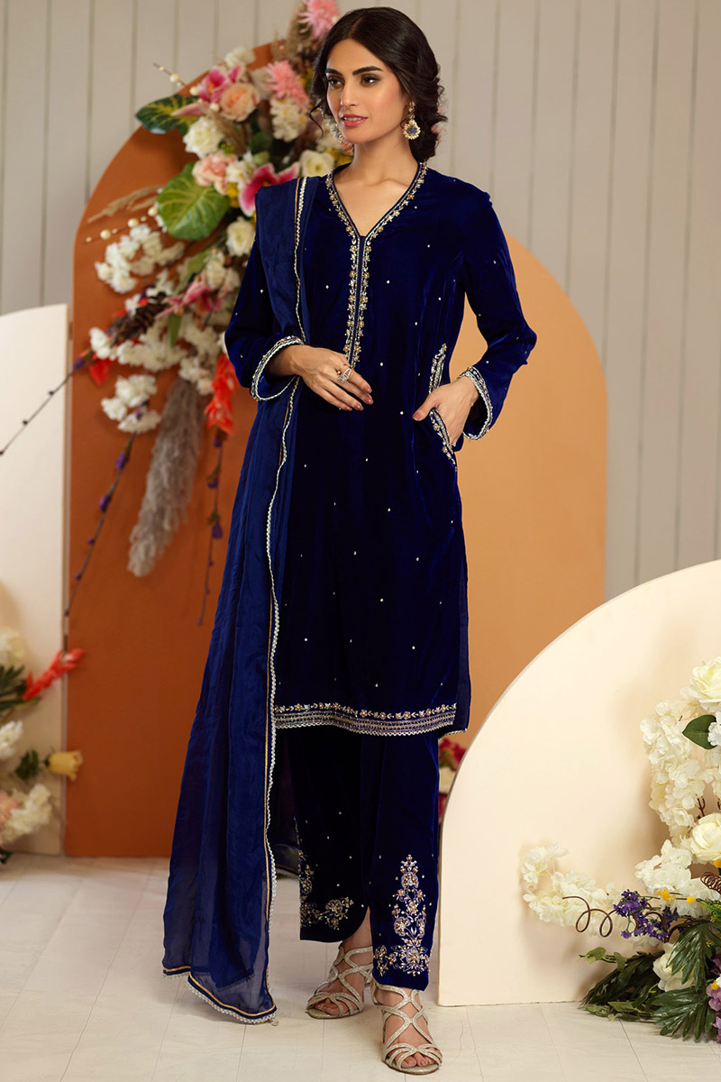 blue-velvet-embroidered-trouser-suit-lstv07722-1